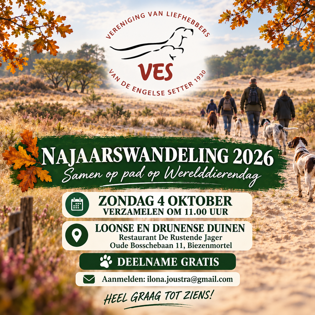 VES wandeling